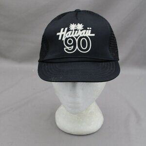 Vintage Screened Trucker Hat - Hawaii 90 - Adult Snapback
